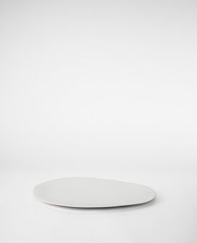 Yuki platter white matte - Large 