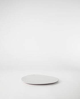 Yuki platter white matte - Small 