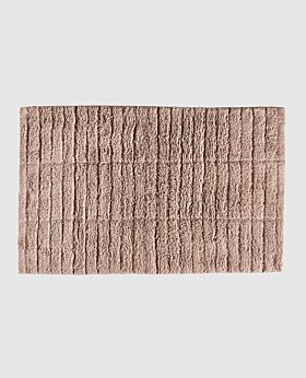 Zone tiles bath mat - nude