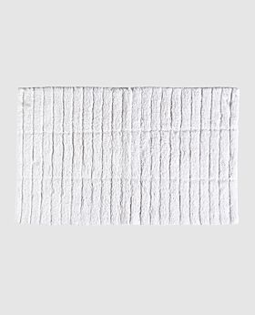 Zone tiles bath mat - white