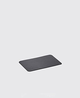Zone linoleum mouse pad - black small