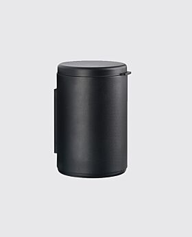 Zone Rim 3.3L toilet bin for wall - black