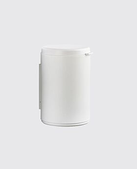 Zone Rim 3.3L toilet bin for wall - white