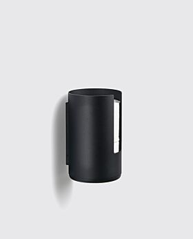 Zone Rim toilet paper storage for wall - black