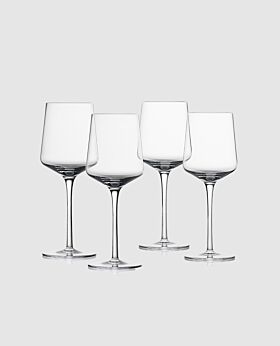 Zone rocks white wine crystal glass - set of 4