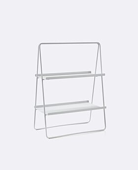 Zone Solo shelf unit - soft grey