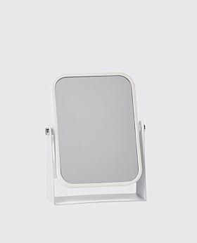 Zone table mirror - white