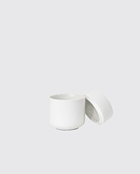 Zone Ume jar with lid - white