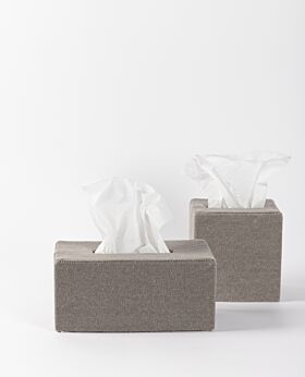 Tela canvas tissue box - grey