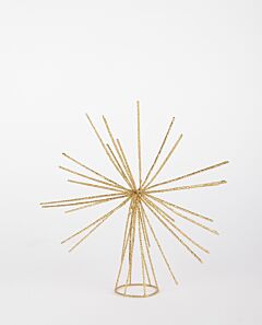 Fable starburst tree topper - champagne sparkle
