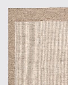 Linie burano wool rug runner natural - 80x280cm