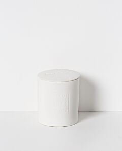 Snö ceramic soy candle