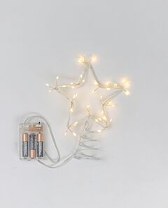 Woodland LED tree topper - small