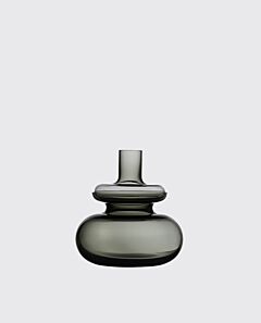 Zone Inu vase small - smoked grey