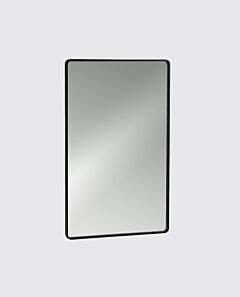 Zone Rim wall mirror - black