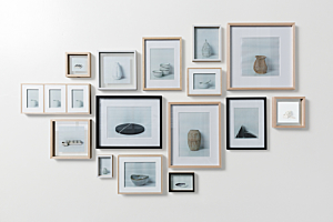Gallery walls: the art of frames